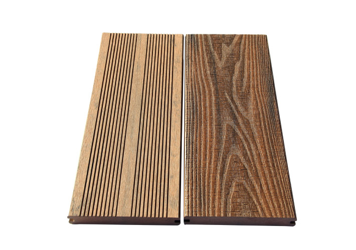 2G 3D Embossing WPC Decking