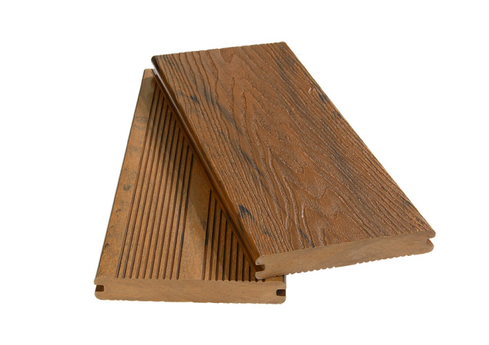 2G 3D Embossing WPC Decking