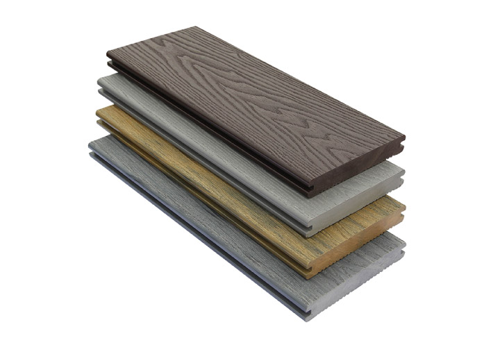 2G 3D Embossing WPC Decking