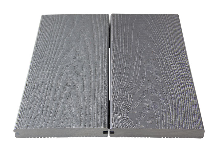 Solid Composite Decking 3D Wood Grain