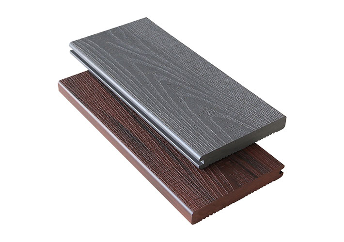 Solid Composite Decking 3D Wood Grain